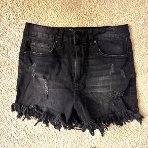 No Boundaries Black Super High Rise Festival Shorts 9